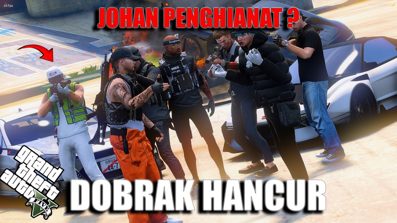 JOHAN VS EVERYONE , DAPUT RESMI MASUK DOBRAK ELITE UNTUK MEMBANTU MELAWAN MAFIA TERKUAT | GTA 5