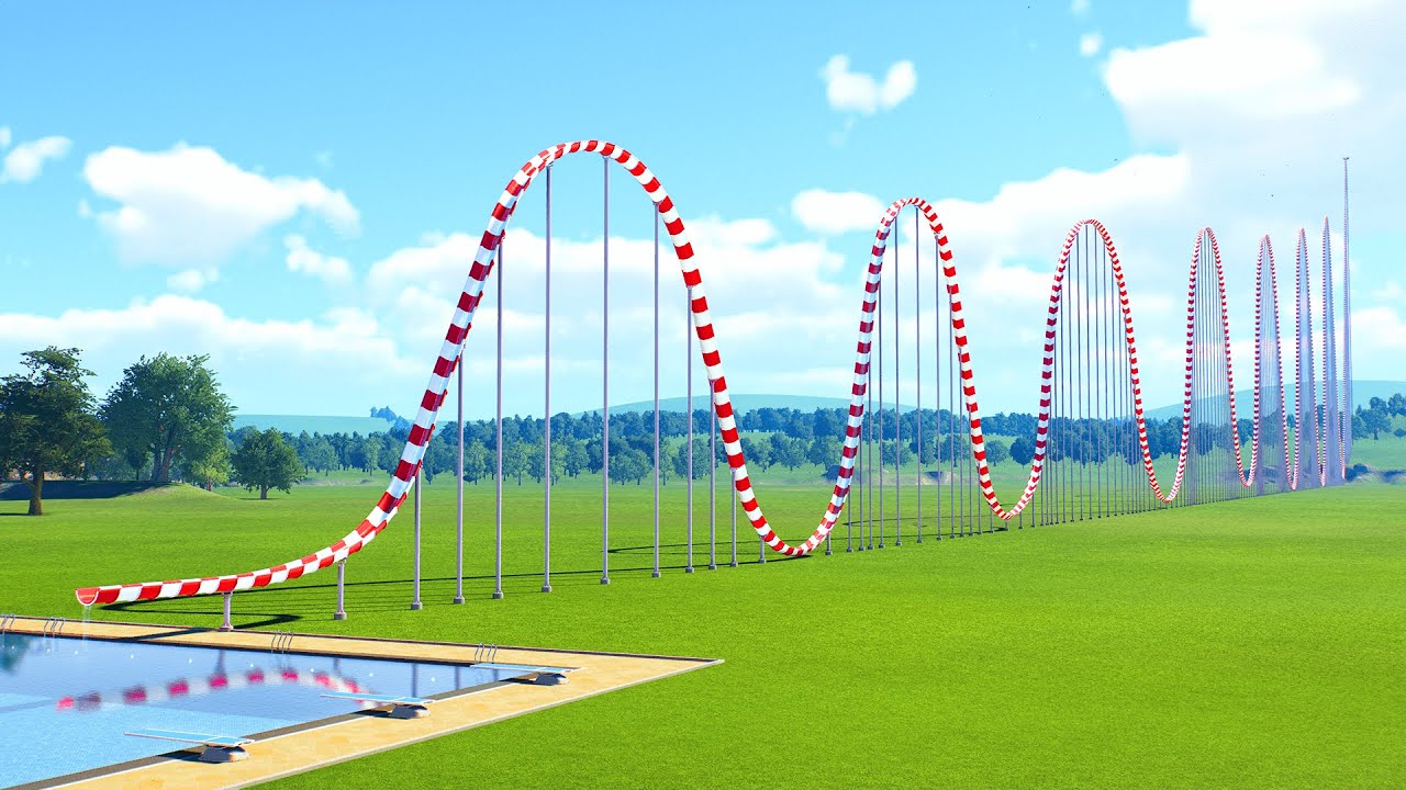 Roller Coaster Water Slides – Planet Coaster 2
