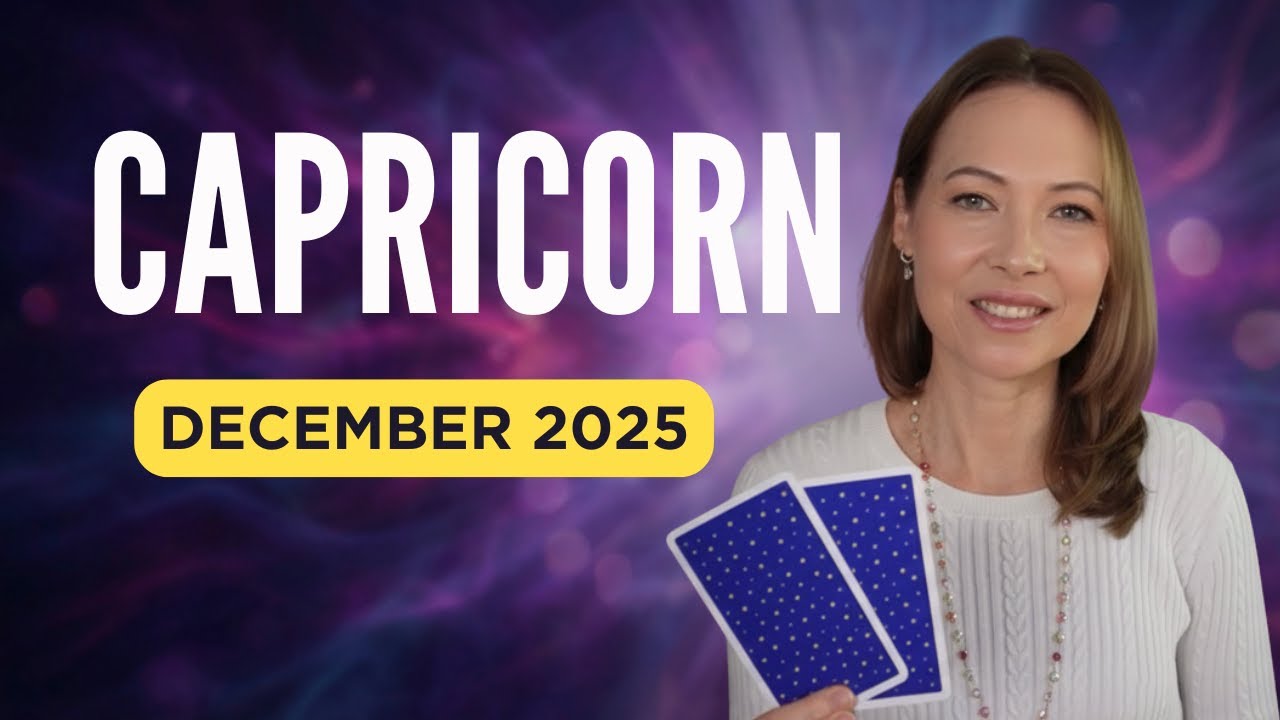 CAPRICORN ♑ December 2025 – A BIG CHANGE IS COMING ✨ Tarot Reading