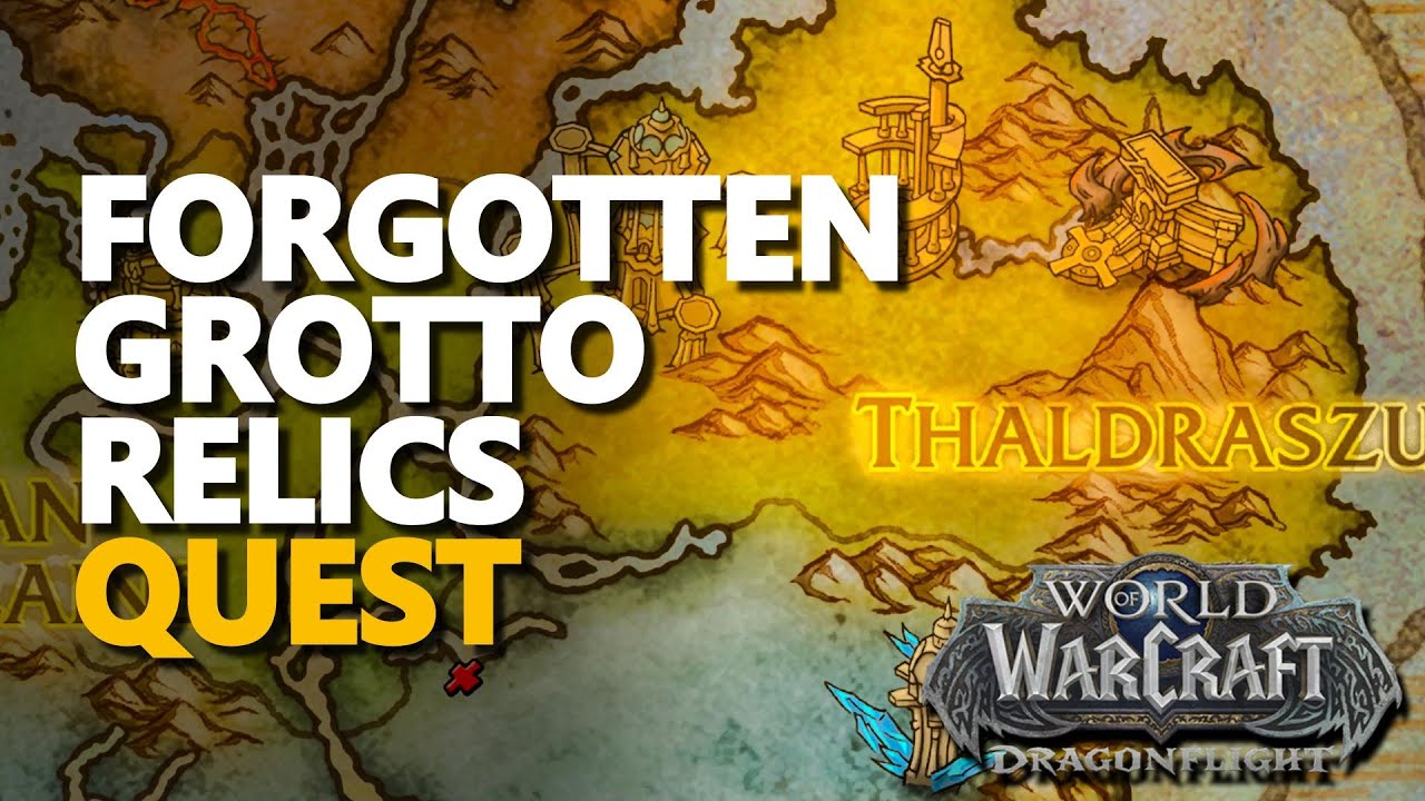 Forgotten Grotto Relics WoW Quest