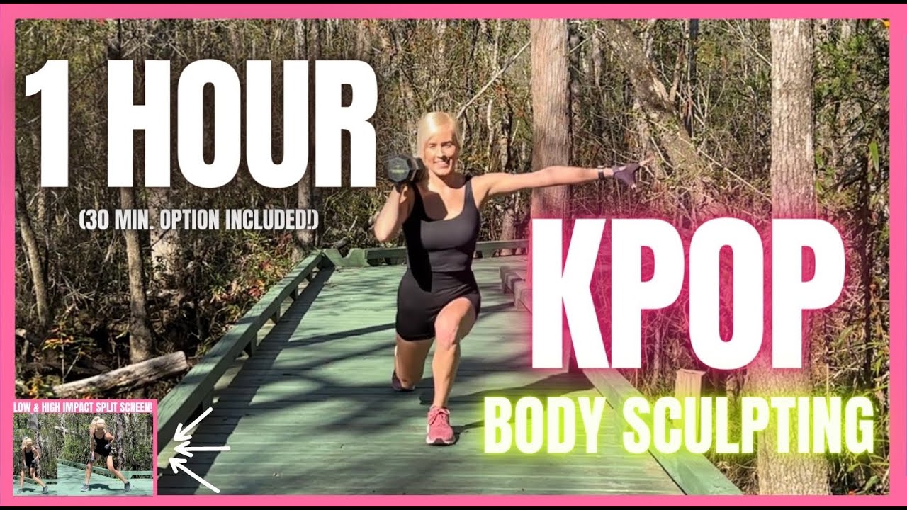 1 HOUR KPOP BODY SCULPTING WEIGHTS CRUSHER 🔥 FAT BURNING & MUSCLE BUILDING 🔥 30 MIN. OPTION INCLUDED
