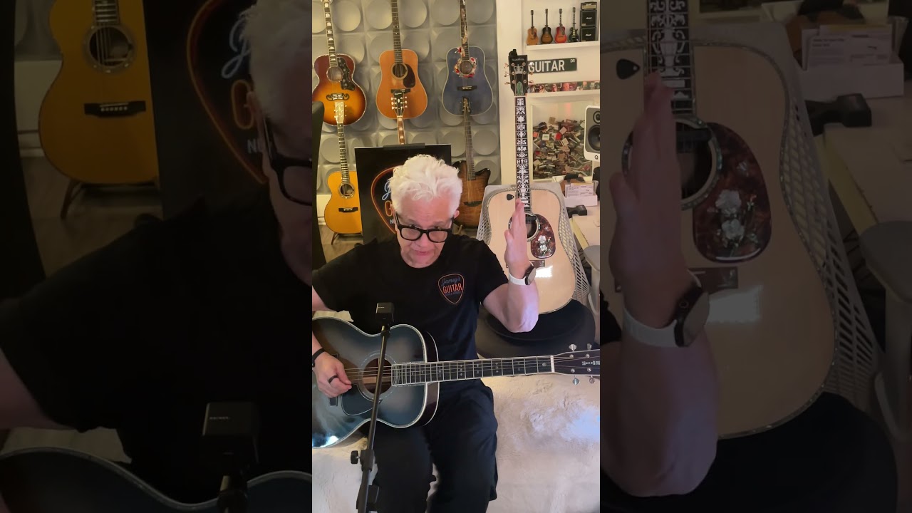 Testing a $44 Temu John Mayer Replica Guitar #shorts