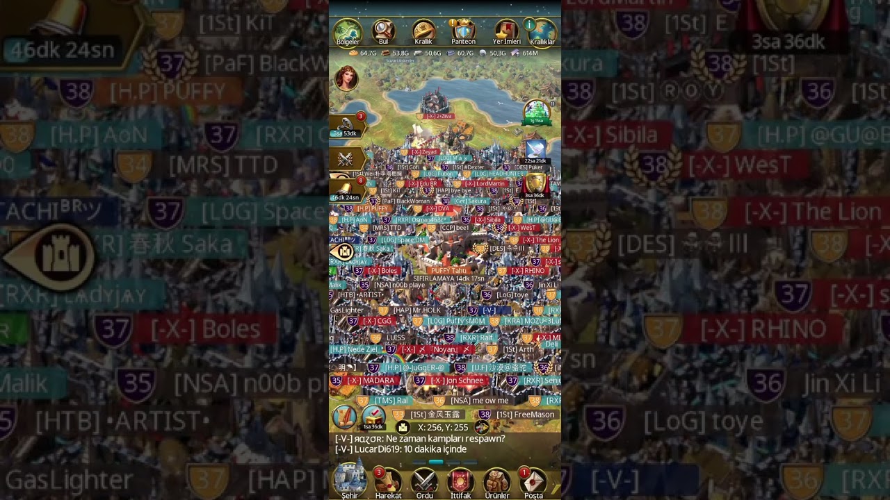 March of Empires: 558 throne fight #moe #war #battle #viral #shorts #game #gaming #kamp #camp #fight