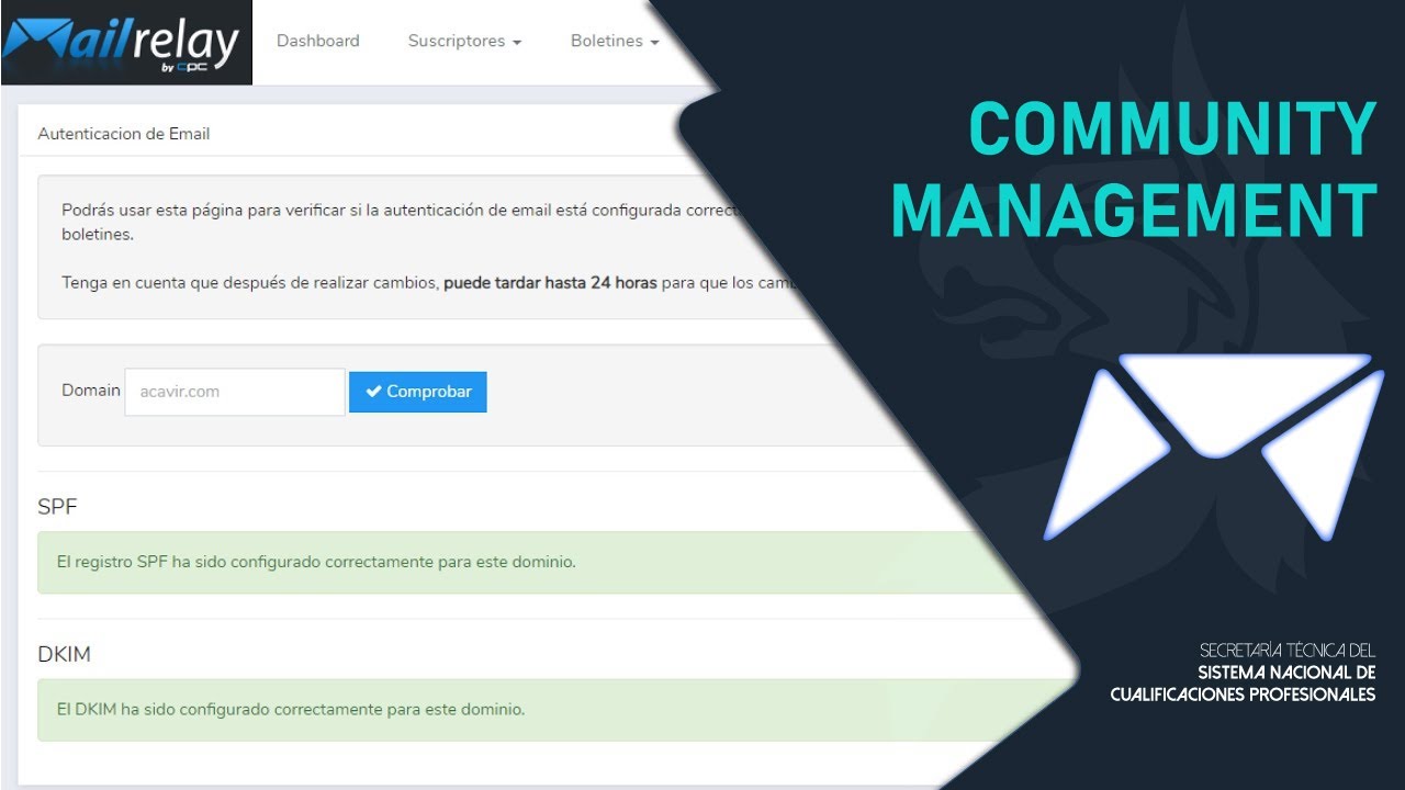 Como configurar los Registros SPF y DKIM Mailrelay Correos Masivos | Marketing Digital