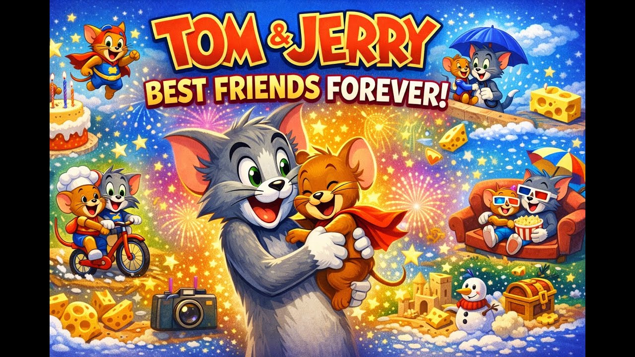 Tom & Jerry – Best Friends Forever | Kids Story & Fun Adventures