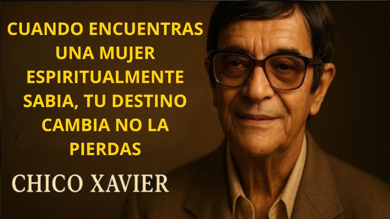 No todos reconocen a una mujer espiritualmente sabia… hasta que ya es tarde — Chico Xavier