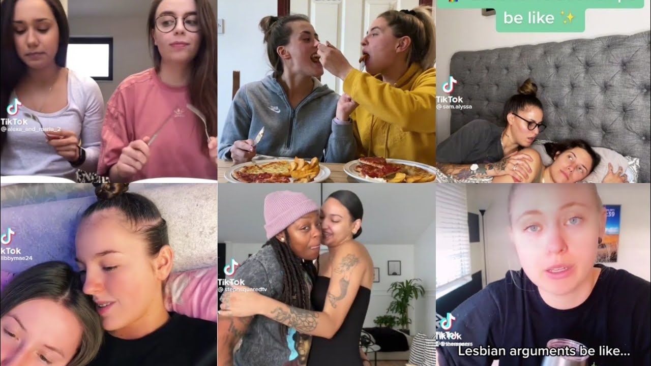 wlw tiktoks lesbians to watch when your bored 🌈🌈🌈 #subscribe #wlw #lesbiancouple #lgbtq #queer