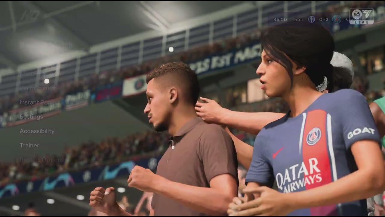 EA SPORTS FC 24 PSG vs inter Milan