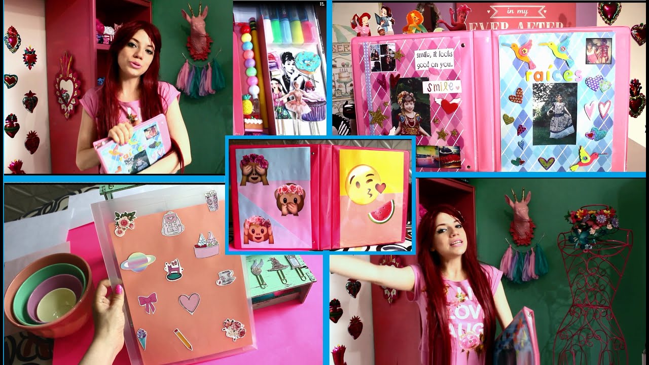 REGRESO A CLASES 2018 IDEAS PARA DECORAR TUS ÚTILES ESCOLARES ❤ DIY MANUALIDADES ❤ BACK TO SCHOOL