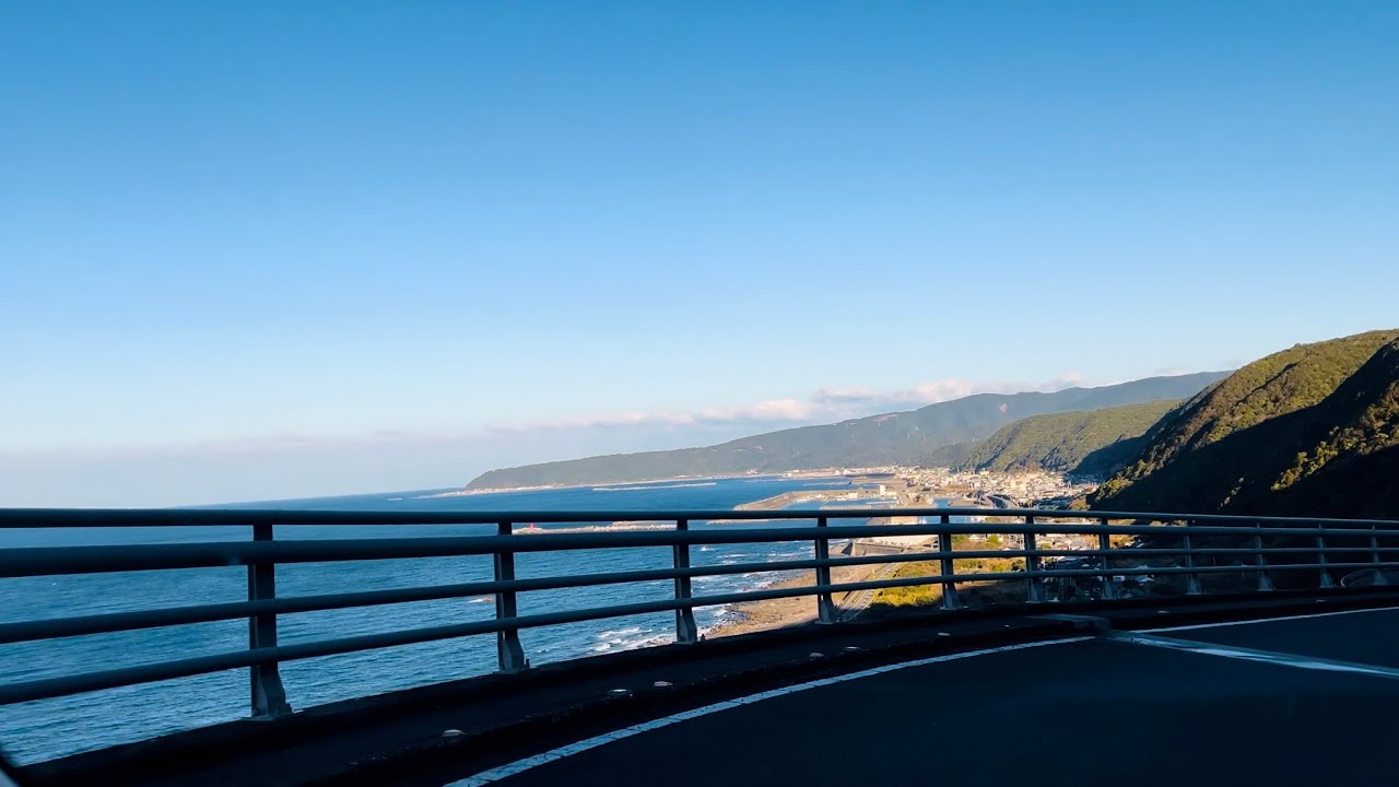 【4K HDR・前面展望】四国・最御崎寺から室戸岬までの美しい阿南海岸線　室戸スカイライン最終区間