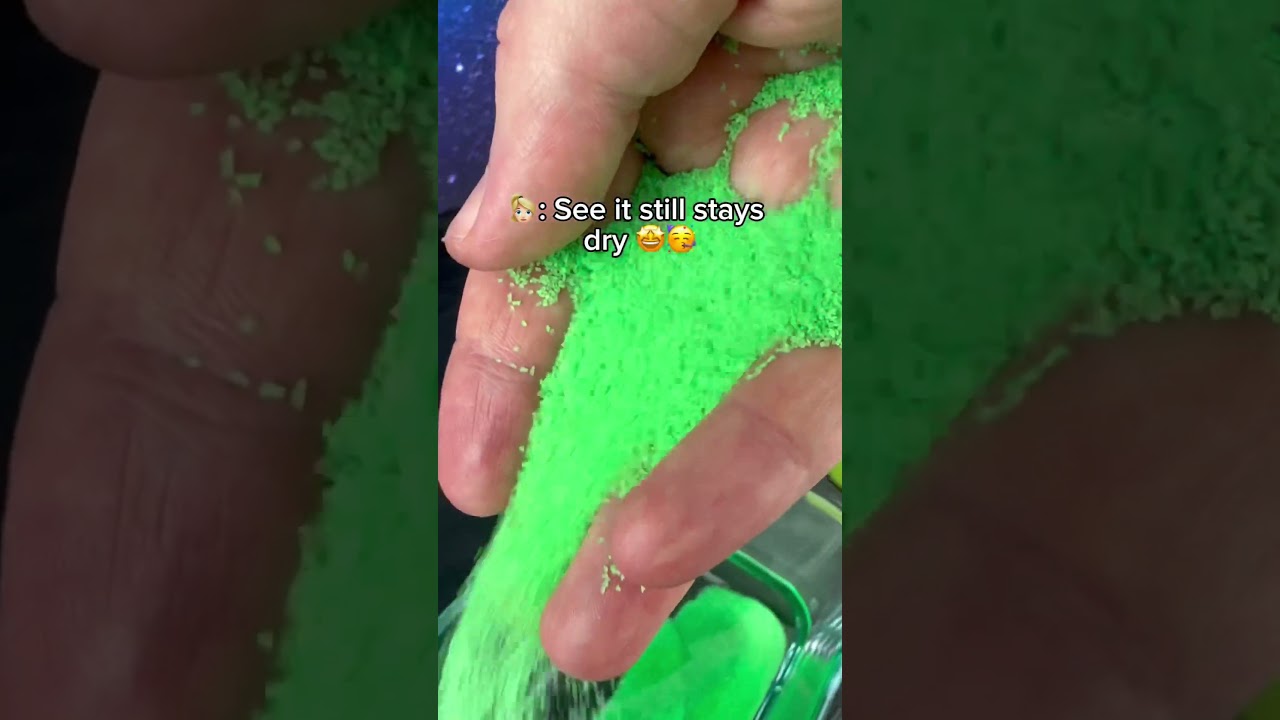 Просто детское масло&hellip; БЕЗ ВОДЫ?! 😱😱 #вода #песок #гидрофобный #детскоемасло