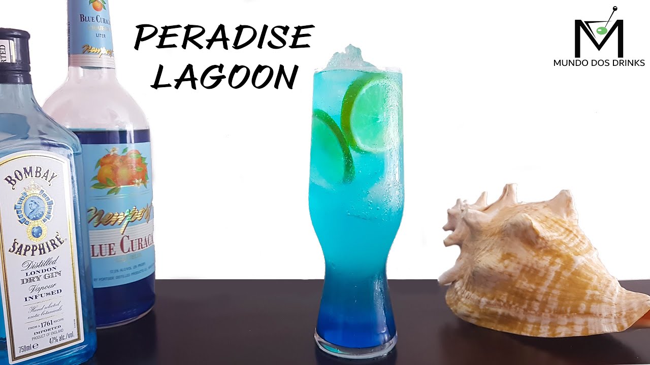 COMO FAZER PARADISE LAGOON DRINK