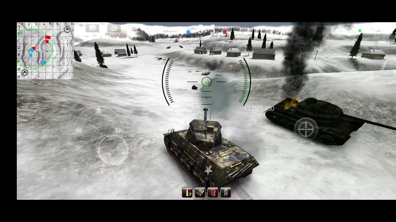 Armored aces game against bots