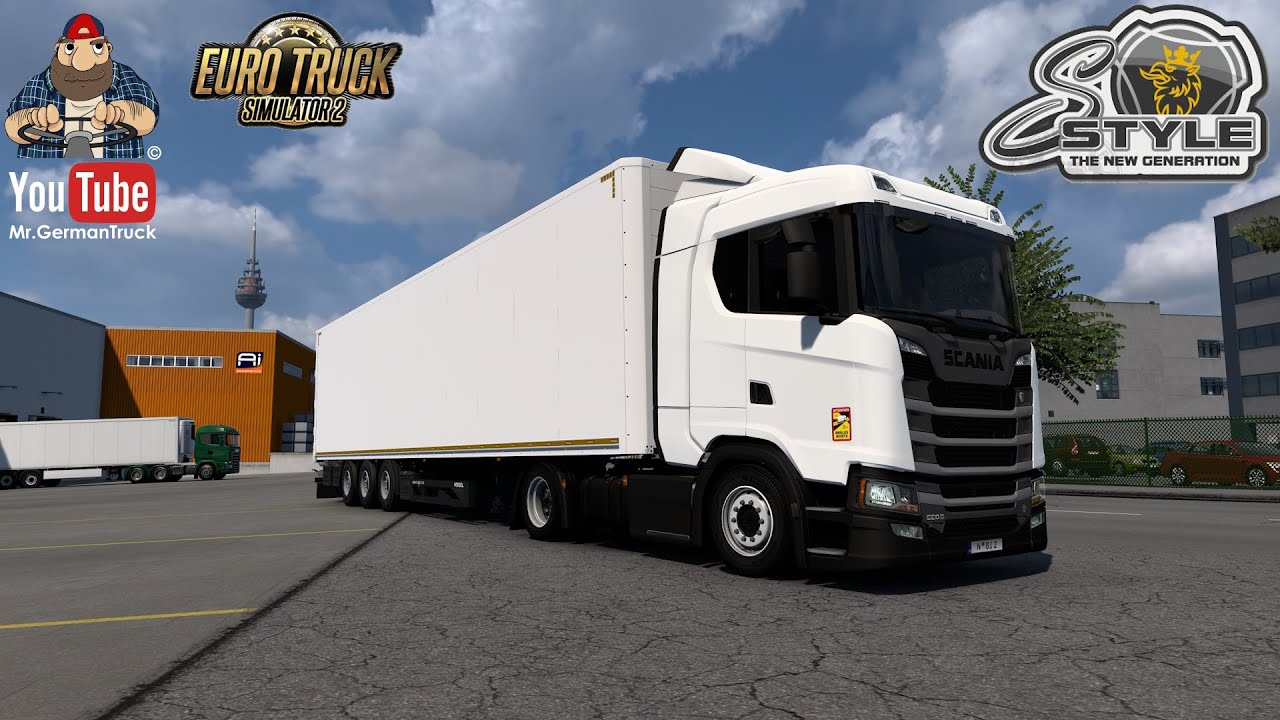 [ETS2 v1.54] Low deck chassis addon for Eugene Scania NG v1.7