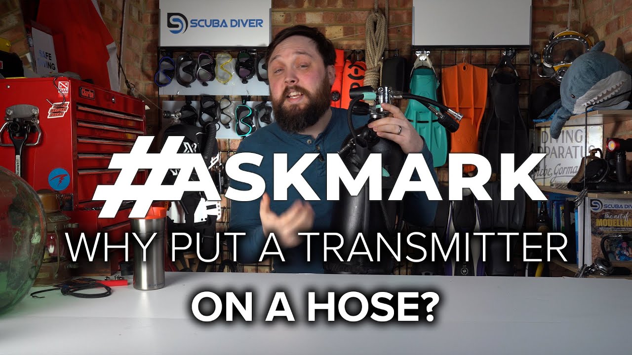 Why Put a Transmitter on a Short Hose? #askmark #scuba