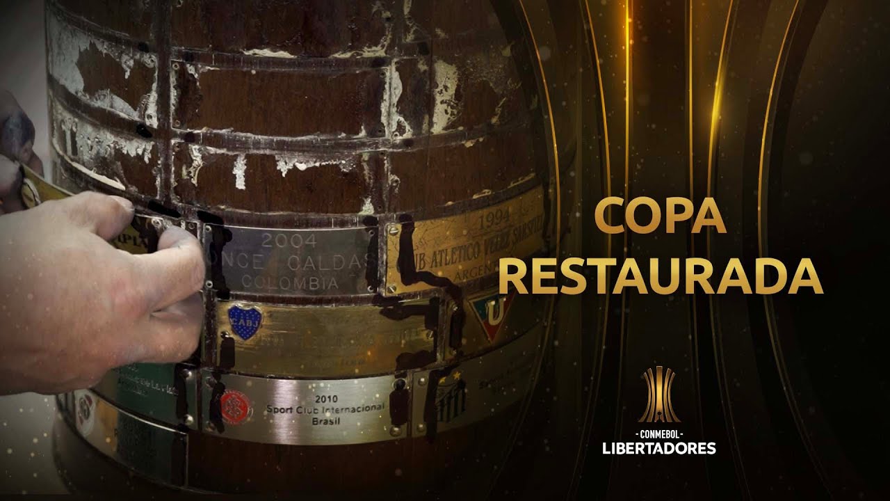 Restauração da taça da Copa CONMEBOL Libertadores