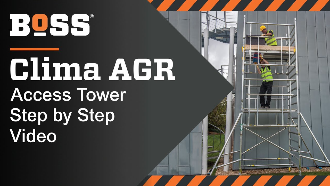 Setting up a BoSS Clima AGR Mobile Access Tower
