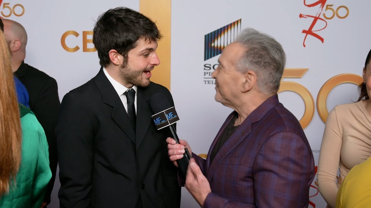 Zach Tinker Interview - Y&R 50th Anniversary Party