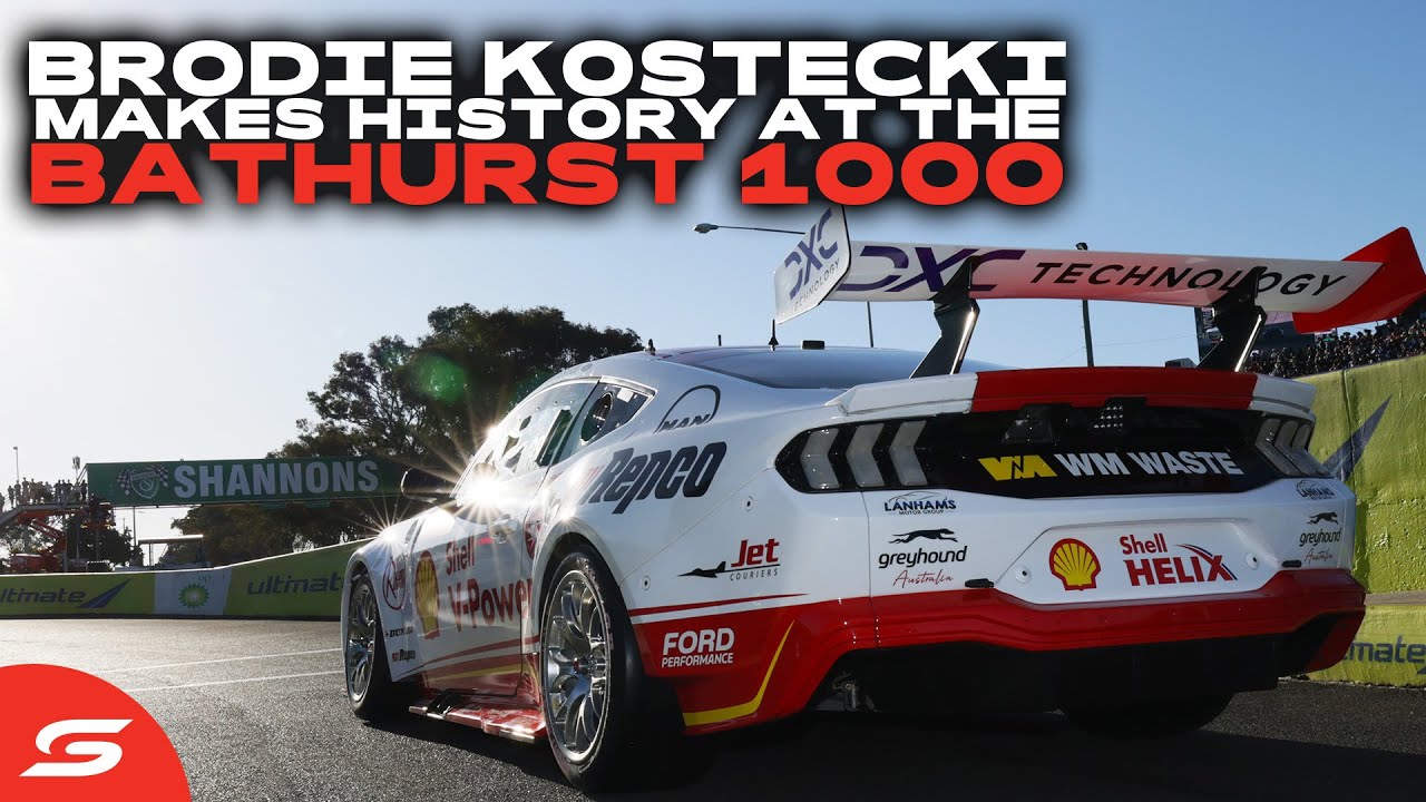 Brodie Kostecki Makes History With Pole Lap At Mount Panorama | 2025 Repco Supercars Championship