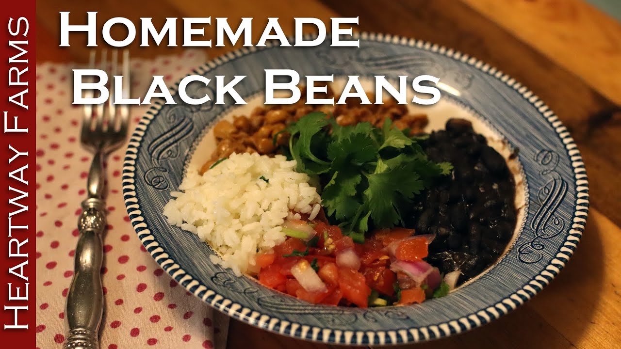 How to make The Best Mexican Black Beans | Instant Pot Recipe | Survival Food Prep | Heartway Farms