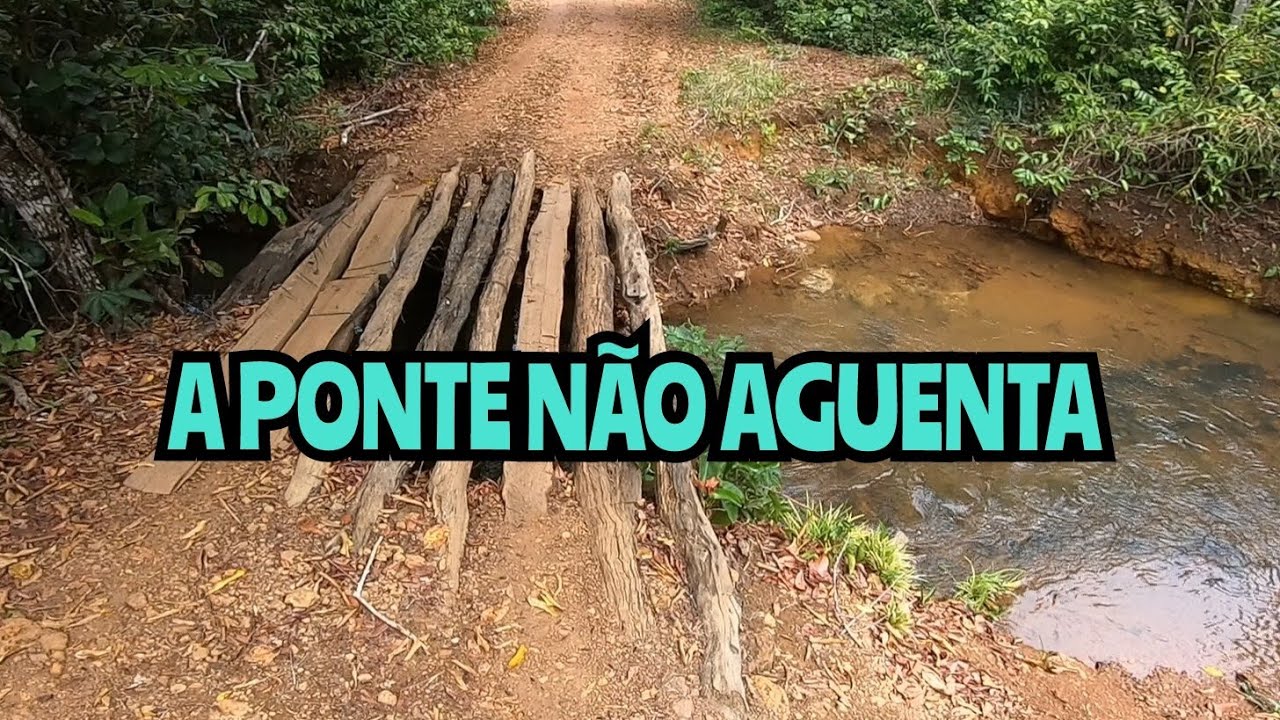 A PONTE NÃO AGUENTA / Motoniveladora caterpillar 120k grader niveleuse motoconformadora patrola