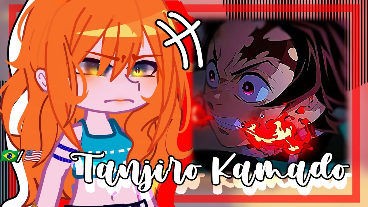 •|After Straw hats React to Tanjiro Kamado as The New crew|•// One Piece// gacha club 🇧🇷/🇺🇸