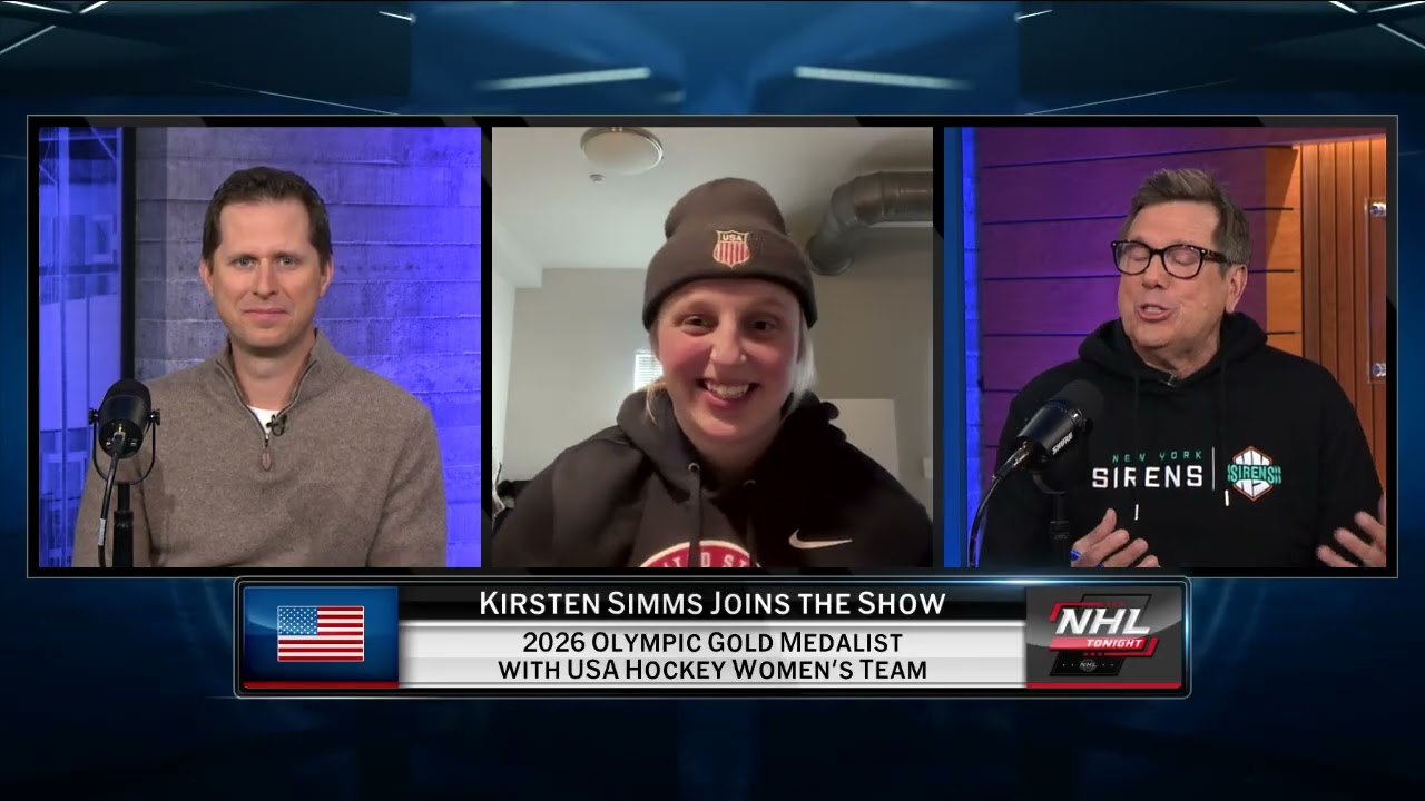 Team USA Women's Ice Hockey gold medalist Kirstin Simms joins First Shift