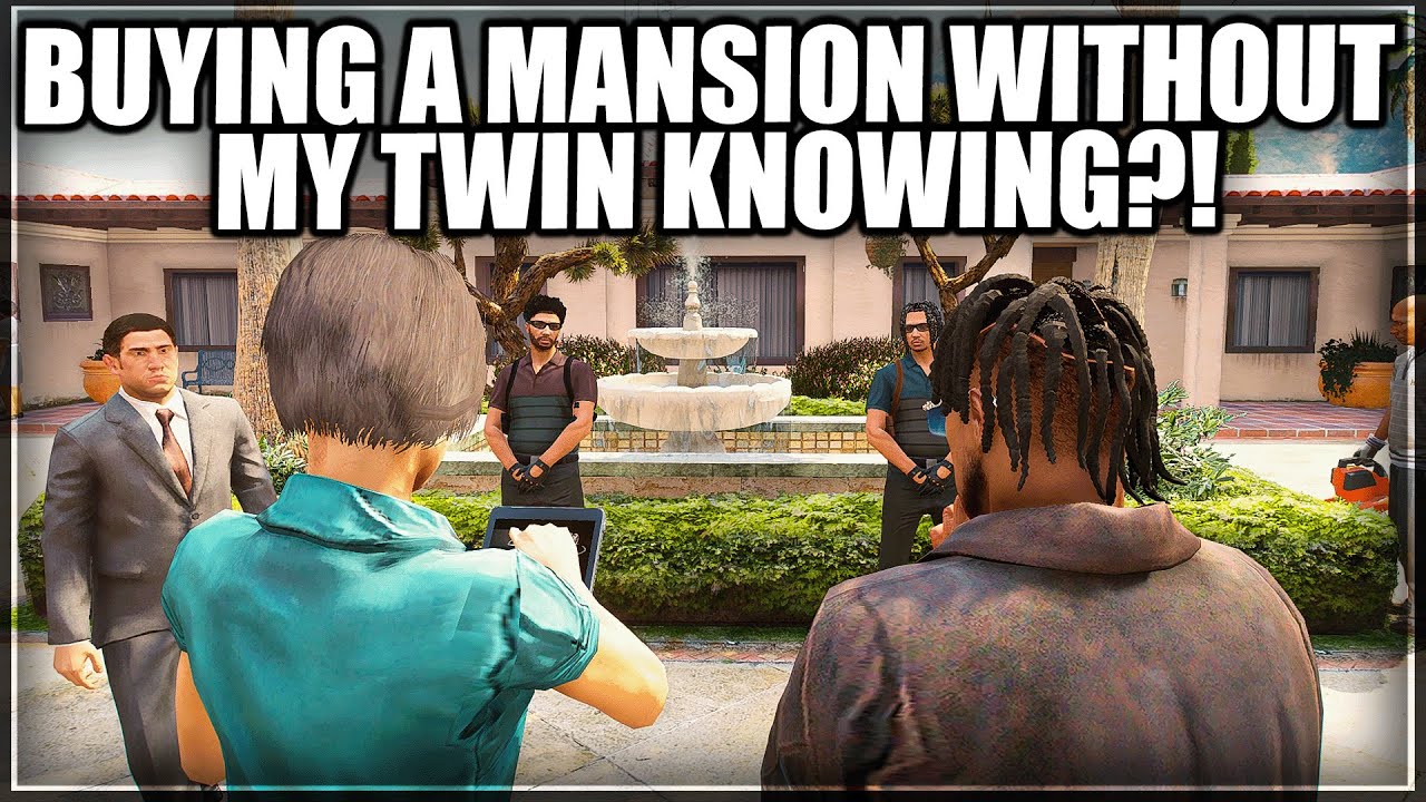 Buying A Mansion Without My Twin Knowing?! | GTA RP | Grizzley World WHITELIST