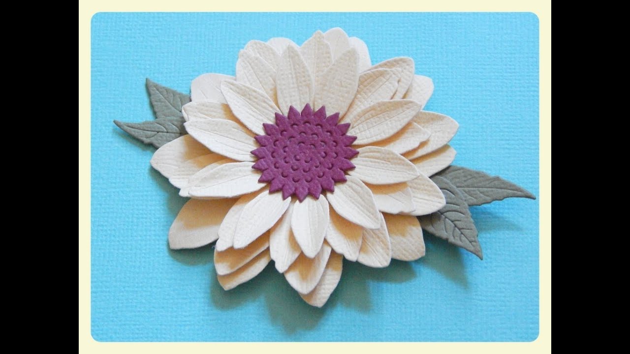 Paper Sunflower Tutorial