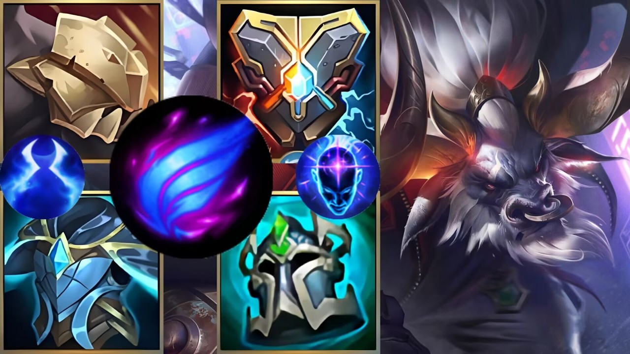 【LOL 手遊榜單大神】國服牛頭絕活哥（Wild Rift Alistar）出裝符文搭配推薦，教你上分技巧對線細節