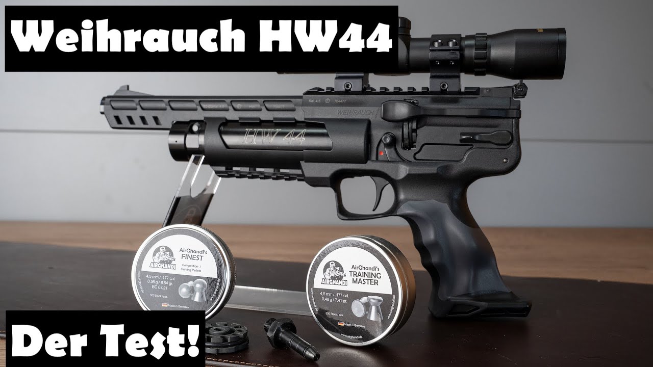 Weihrauch HW44 Luftpistole - Mein Review und Test