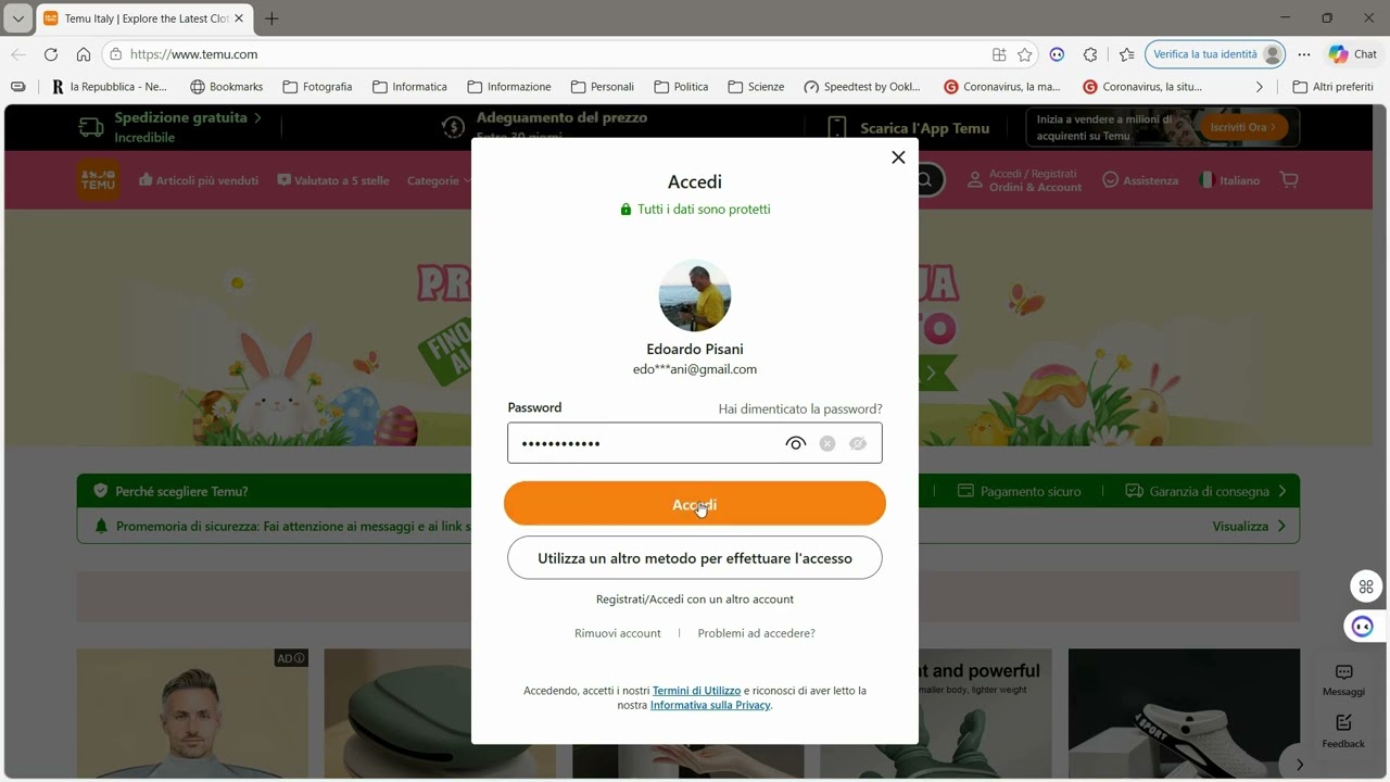 Applicazioni portabili 3 - Utilizzo file password