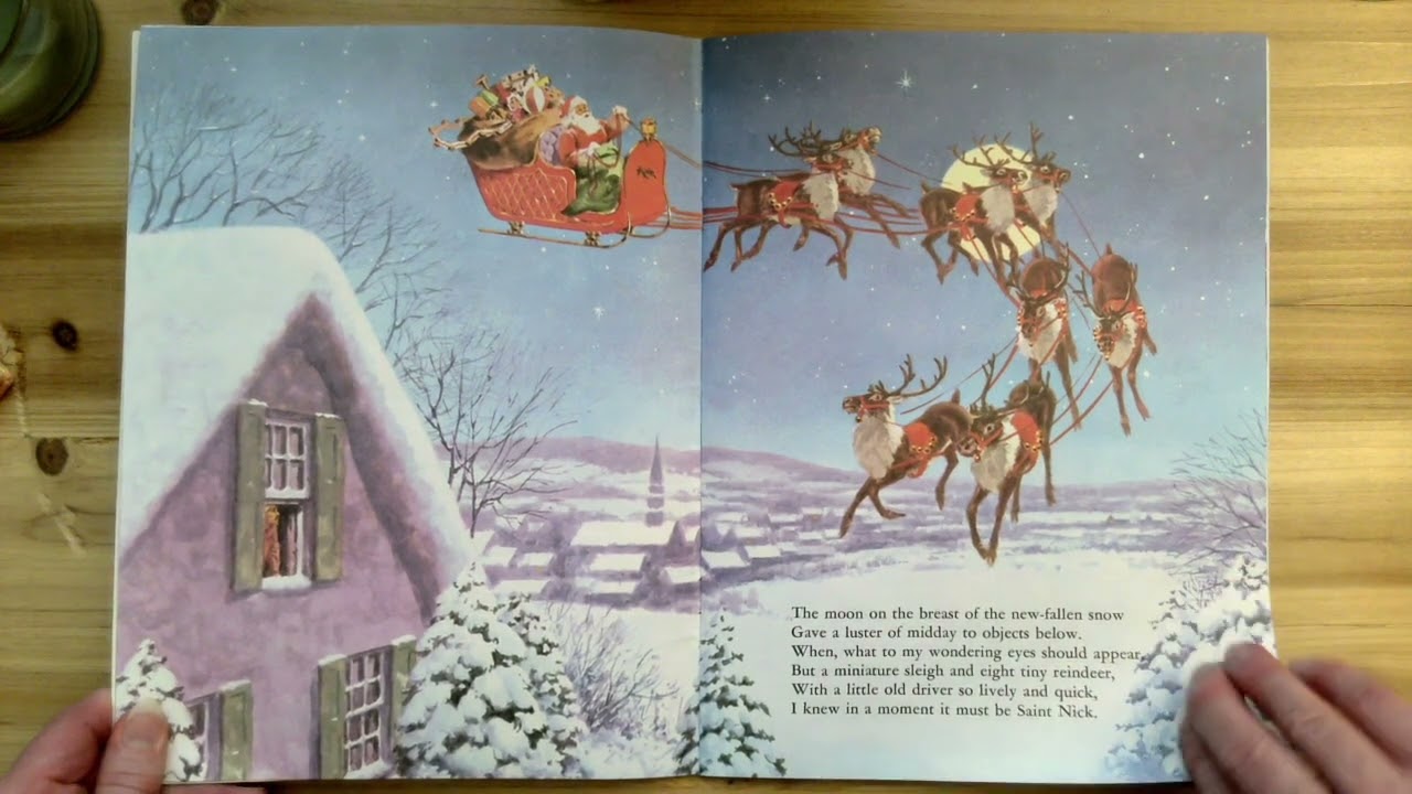 The Night Before CHRISTMAS, by Clement C. Moore