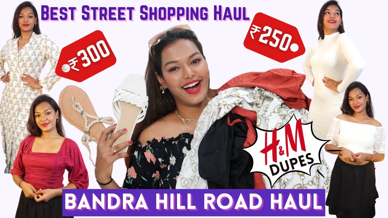 Bandra Hill Road Haul | Latest Summer Trends starting at Rs. 100 | Sarah Sarosh