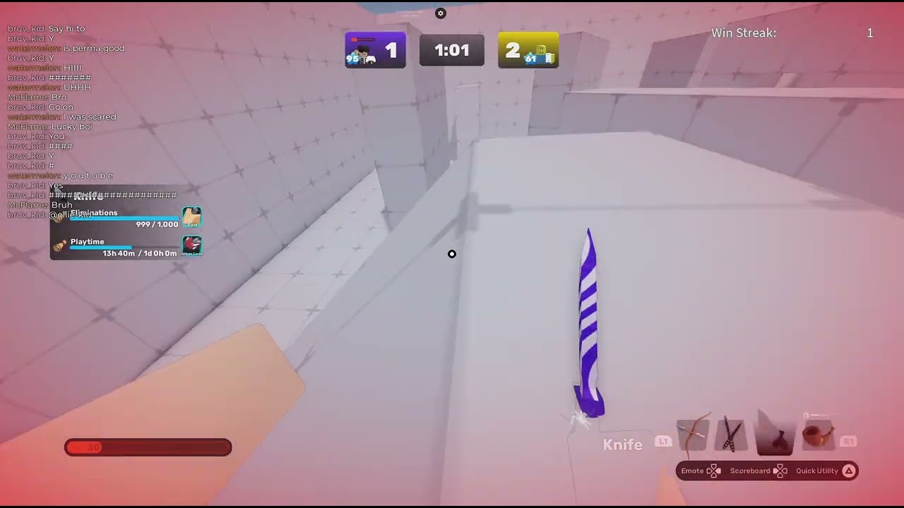 GETING GOLD Knife