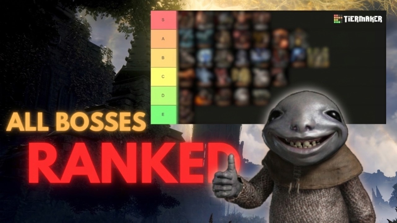 I RANKED Bosses in Elden Ring