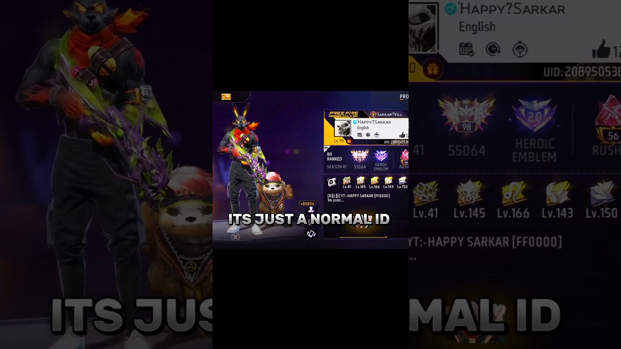 Just A Normal ID 😂? #shorts #freefire #trending