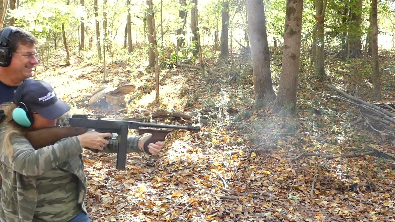 Full Auto Day with Thompson, S&W 76, Uzi, Swedish K, MAC 10, MAC 11 and a Belt Fed