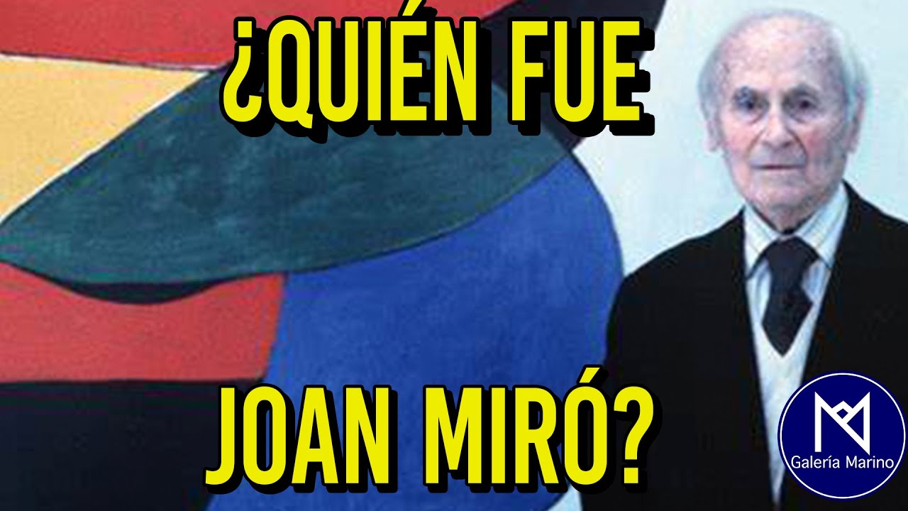 🎨 ¿Quién fue Joan Miró? | Mi Maestro