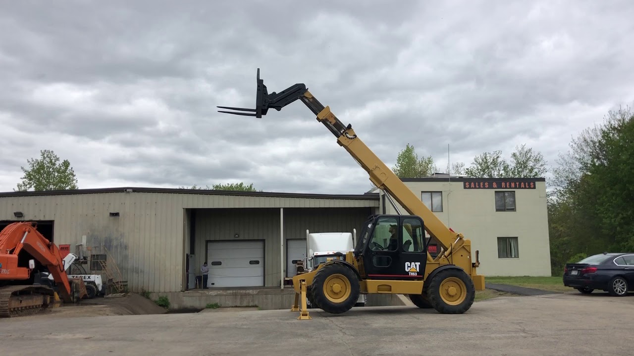 1999 CAT TH63 TELEHANDLER!