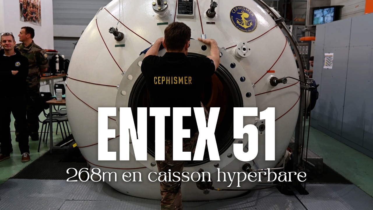 #ENTEX51 | Expérience réussie pour les 4 marins du Cephismer