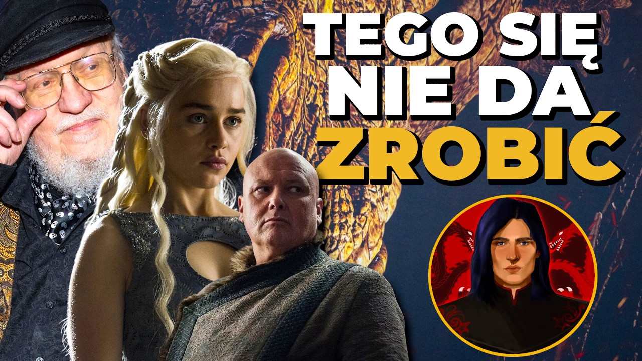 TEGO NIE DA SIĘ ZROBIĆ. George R.R. Martin może z TEGO NIE WYBRNĄĆ i nie skończyć Wichrów Zimy