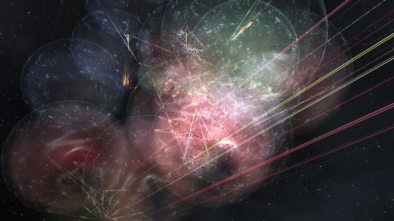 EVE Online - First Keepstar Kill - 5,000 player battle in M-OEE8