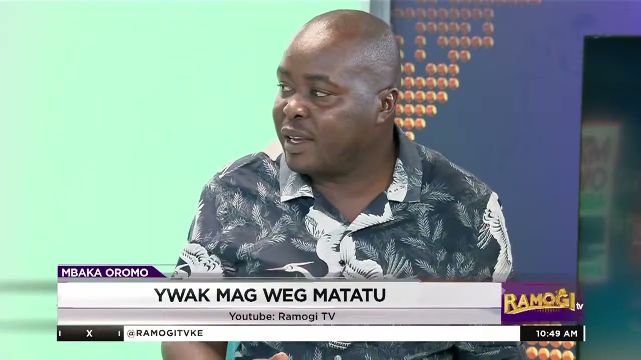 Elly Kegode: Wakwayo jo matatu ni kik gidhie e ng'anyo; nitie joma dhi wito tijegi