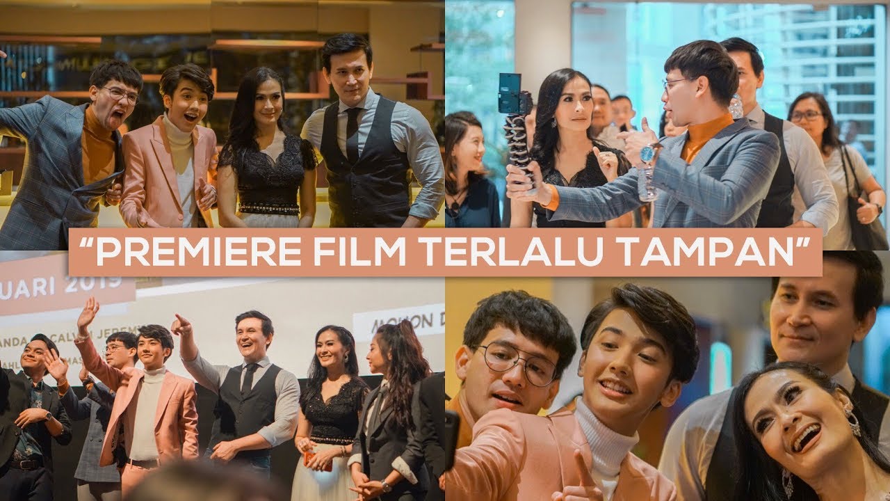Keseruan Premiere Film Terlalu Tampan #IVLOG4
