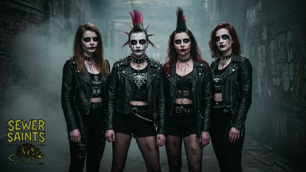 Sewer Saints - Born in the Alley #horrorpunk #punkrock