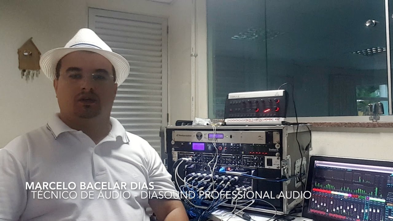 Livemix com sistema X Air XR18 e Personal Mix P16-m