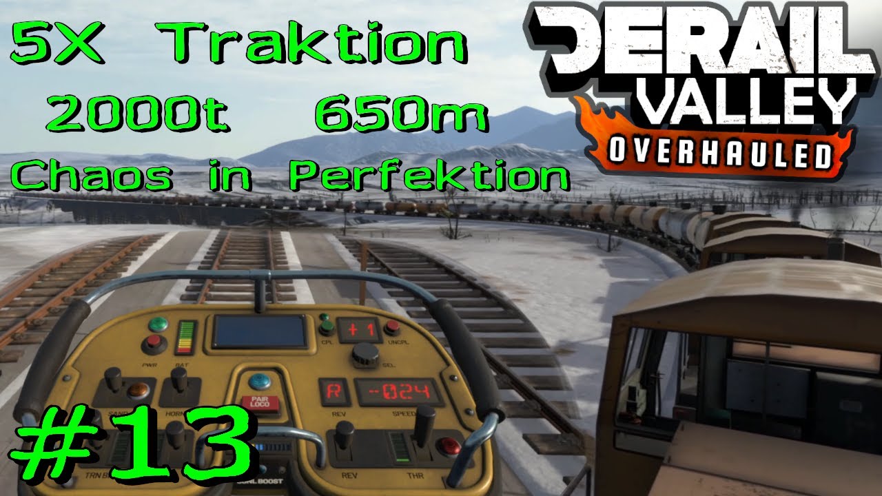 Derail Valley EA #13 - 2000 Tonnen zum Hafen [Gameplay German Deutsch]