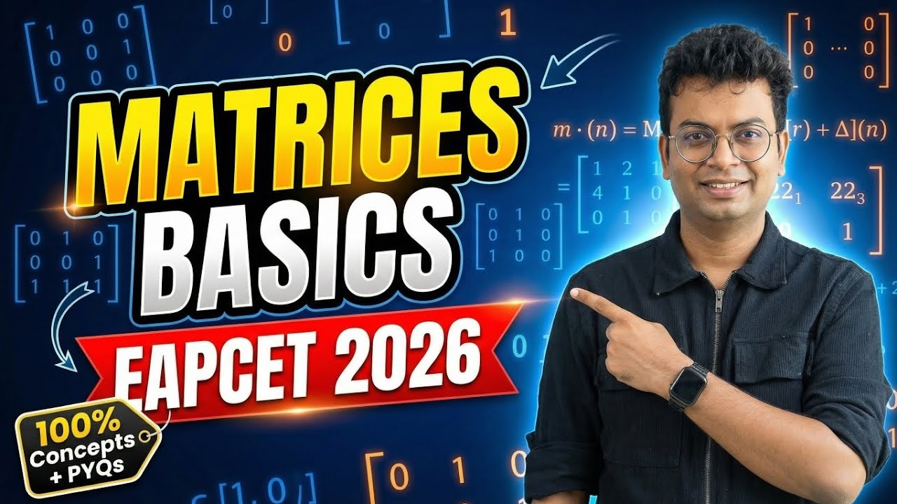 EAMCET 2026 SHORT TERM FREE ONLINE COACHING CLASS 1|EAMCET COACHING CLASS |#eamcet2026