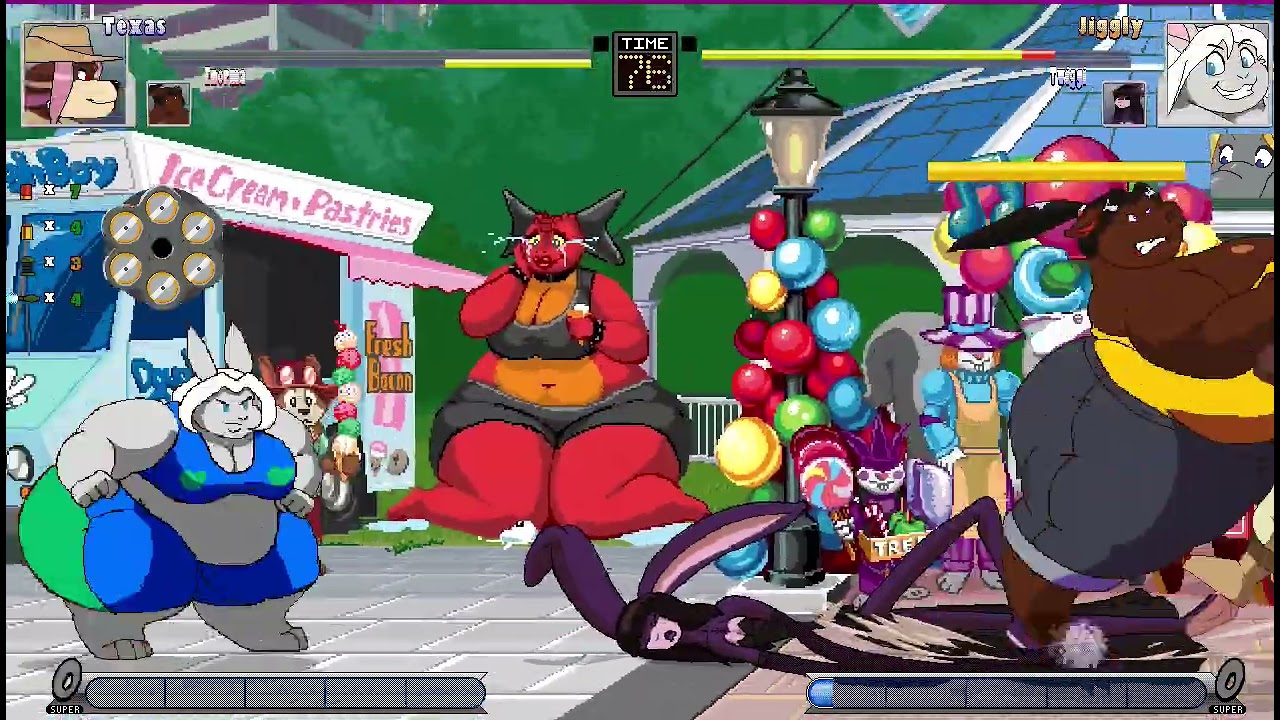 Texas and Enorma and Giant Cow